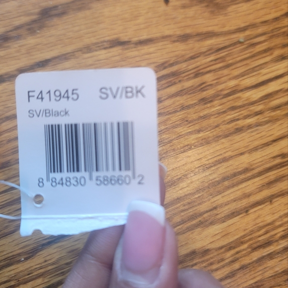 NWT Coach CC Signature Black Silver Gray Pewter Small Wristlet Bag Clutch Purse - Picture 5 of 8